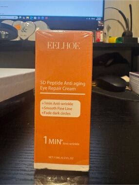 EELHOE 5D Peptide Anti-Aging Eye Repair Cream — Orange